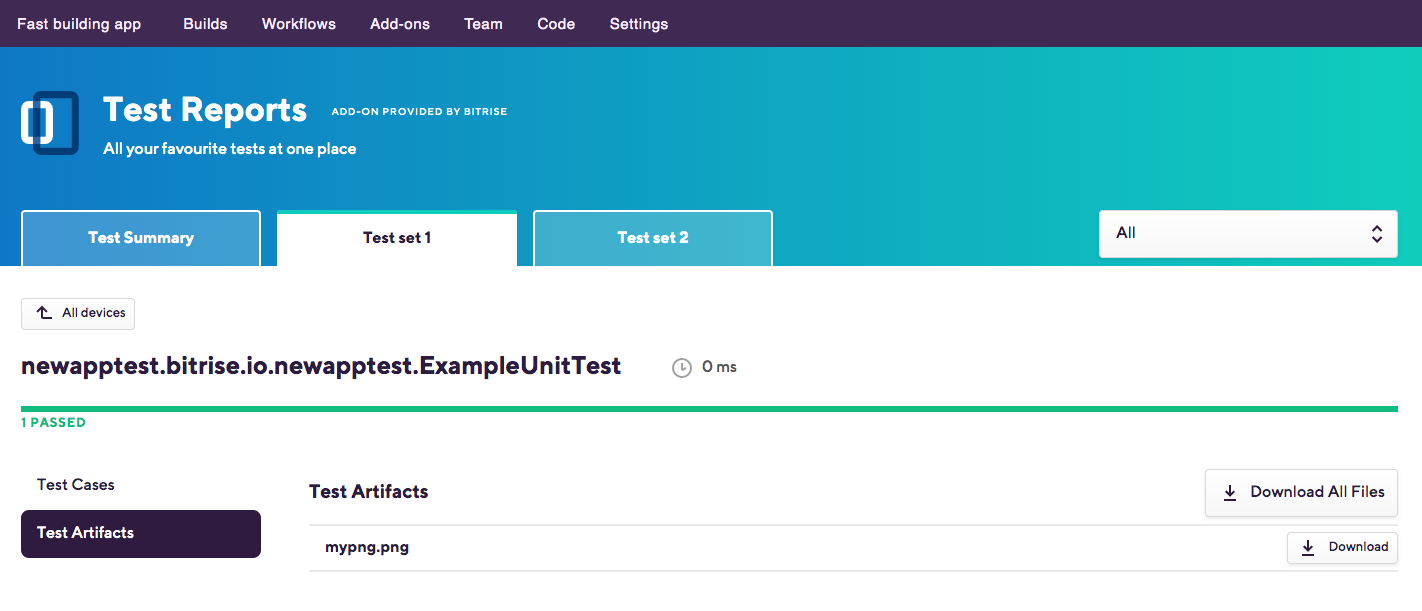 Test Reports